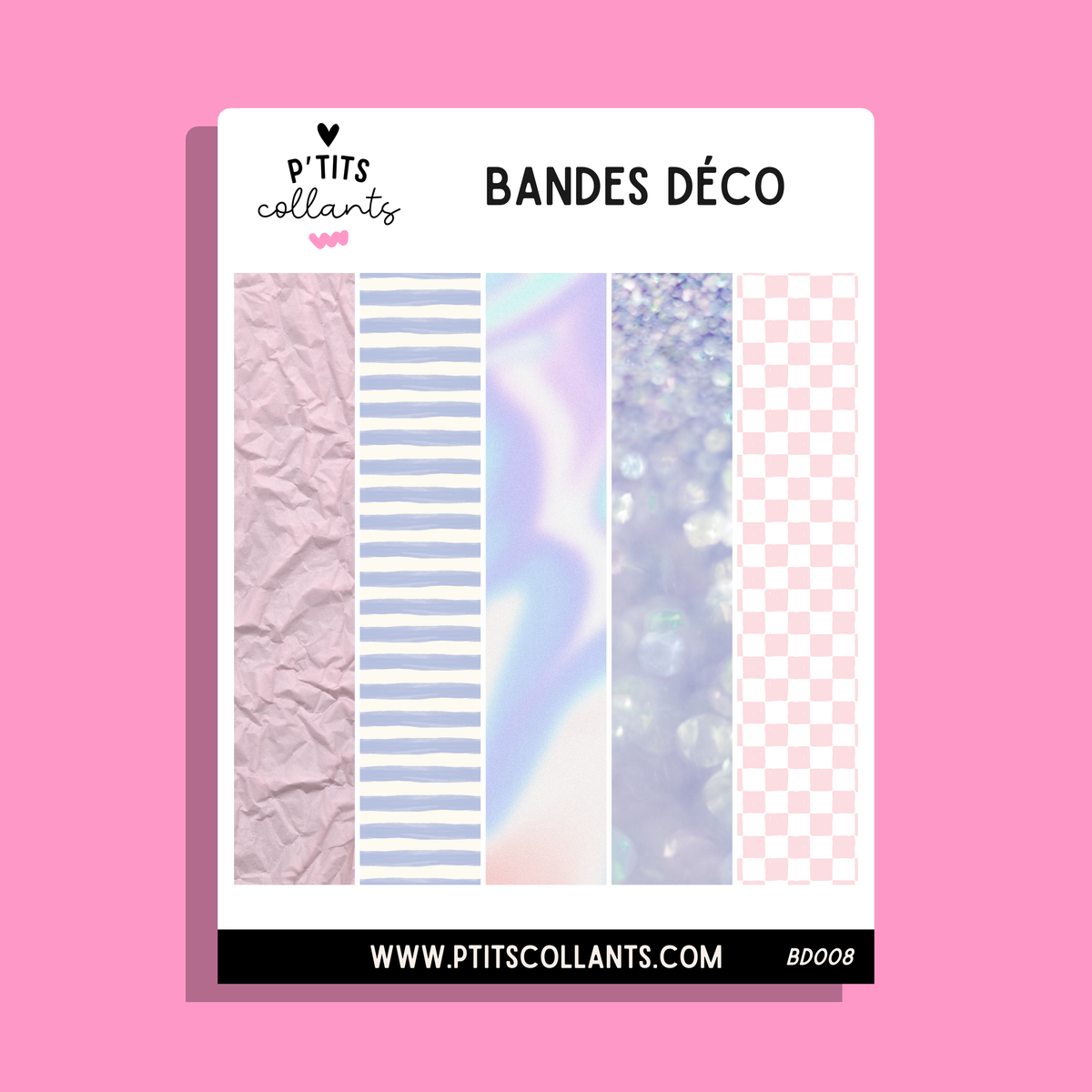 Bandes déco Nacre
