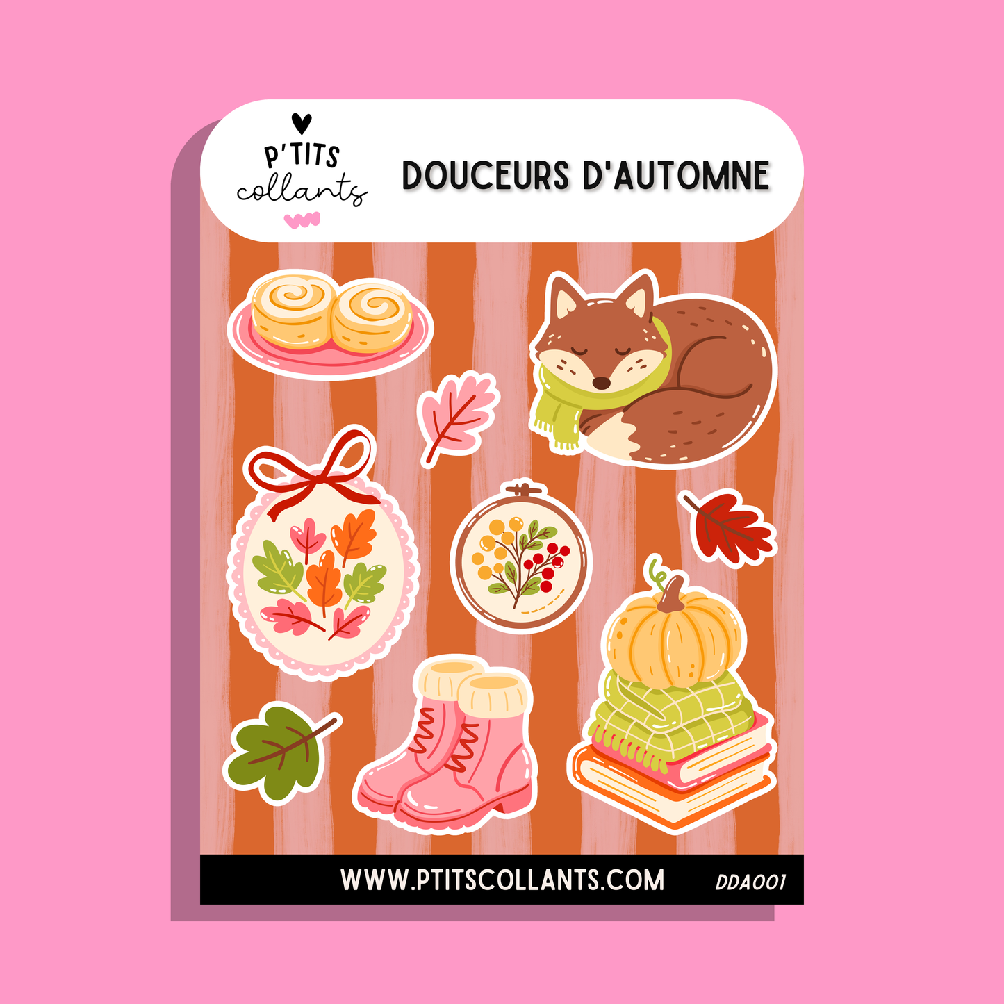 Feuille de collants Douceurs d'automne