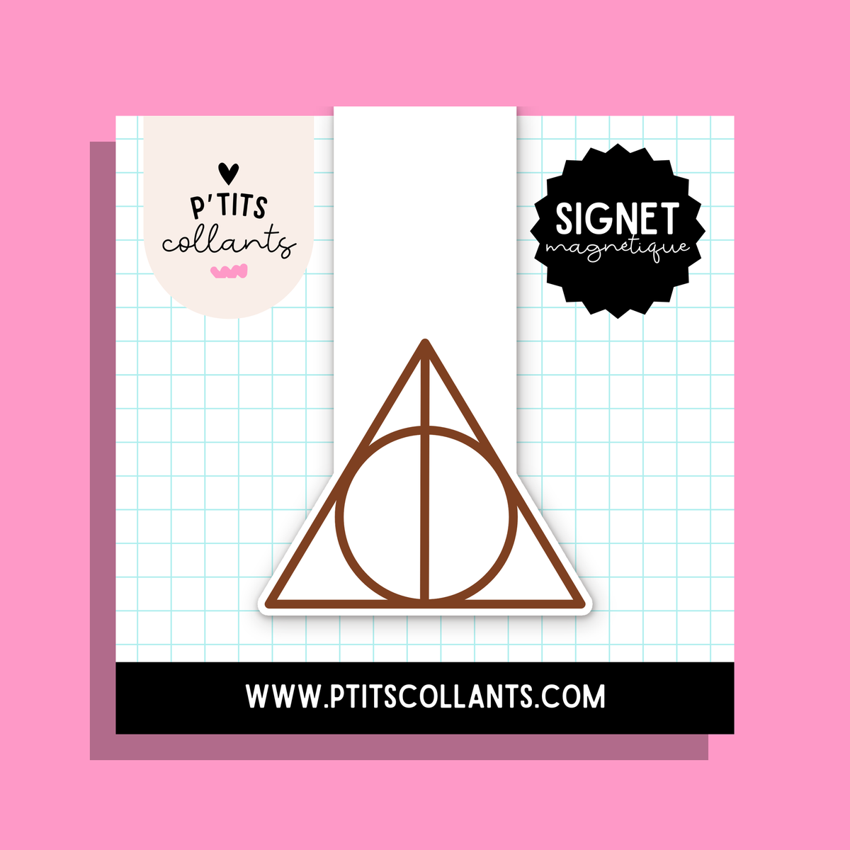 Symbole de relique · signet magnétique P'tits collants