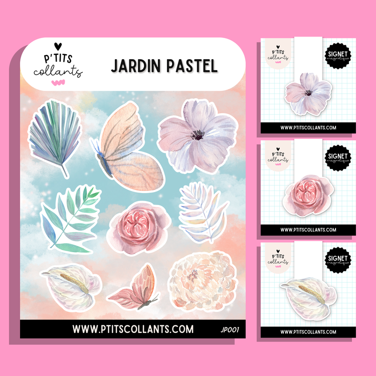 Jardin pastel