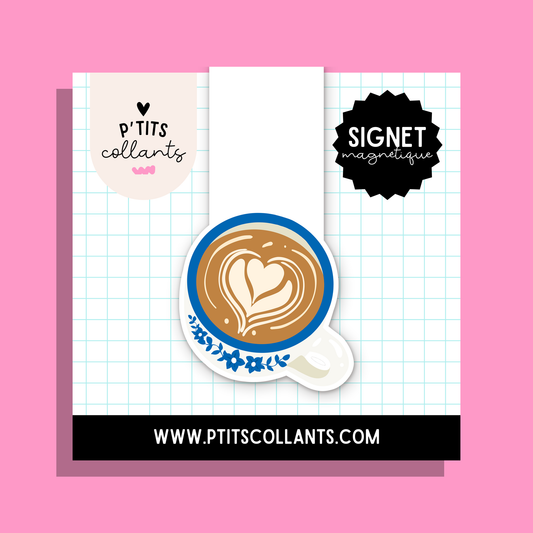 Signet magnétique Café latte