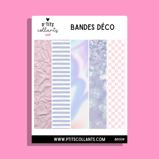 Bandes déco Nacre