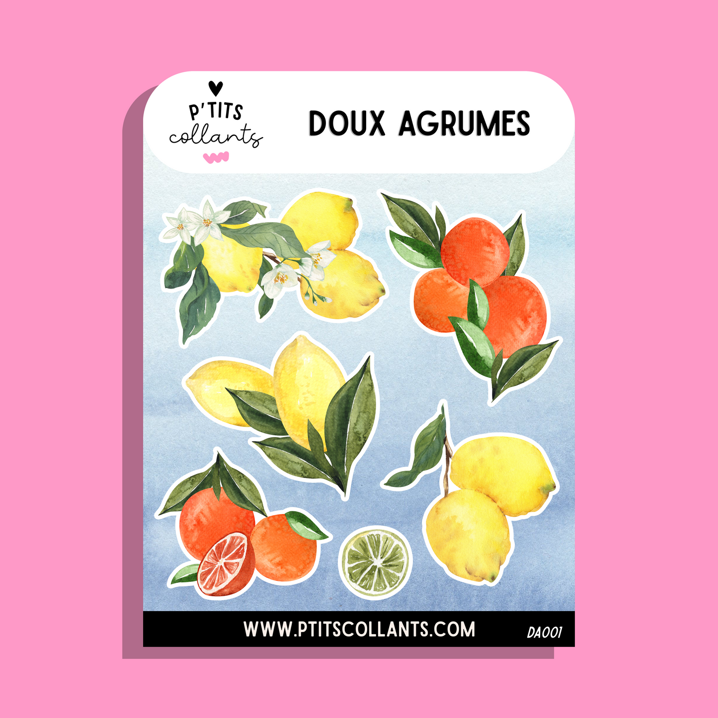 P'tits collants · Doux agrumes