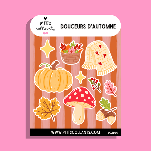 Feuille de collants Douceurs d'automne