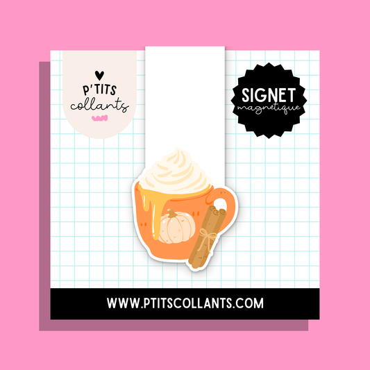 Épices d'automne — signet magnétique P'tits collants