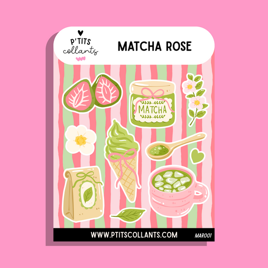 MAR001 - Matcha rose