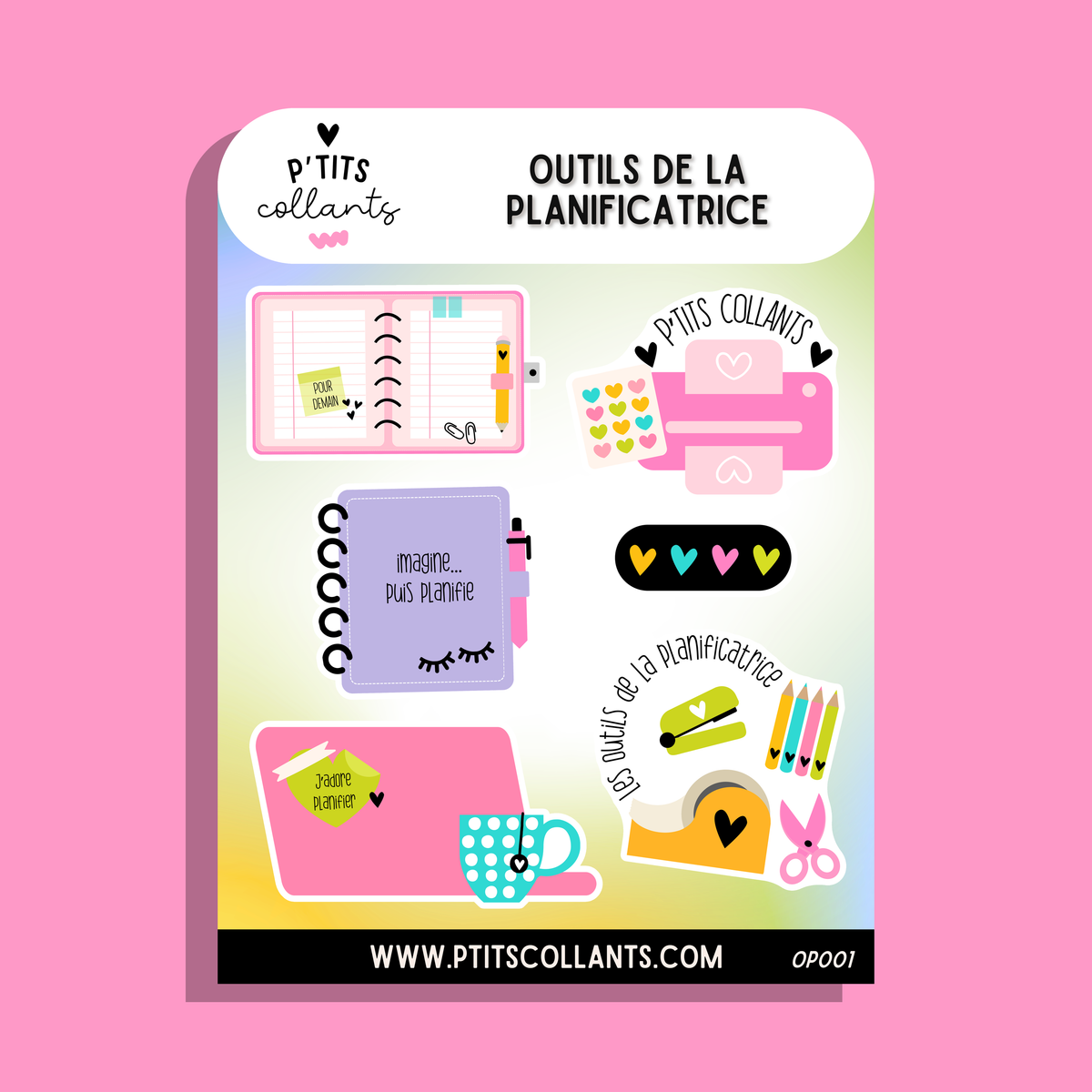 Outils de la planificatrice 01