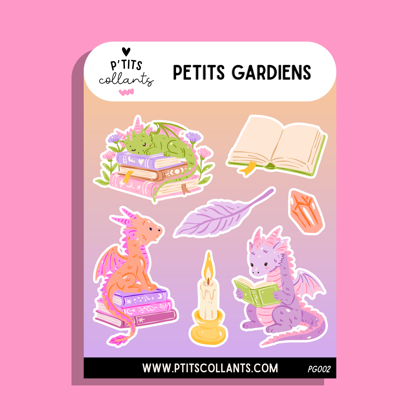 PG002 - Petits gardiens 02 · Feuille de collants P'tits collants