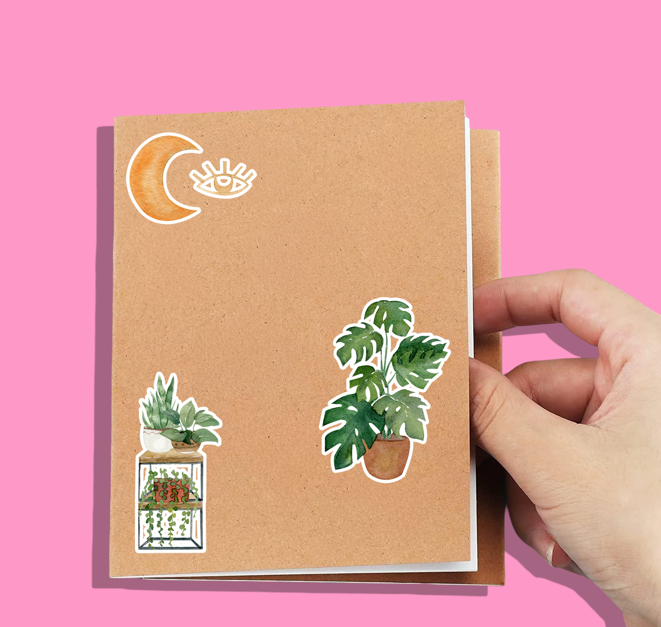 PC001 - P'tit cahier de notes · Cahier 48 pages blanches couverture kraft