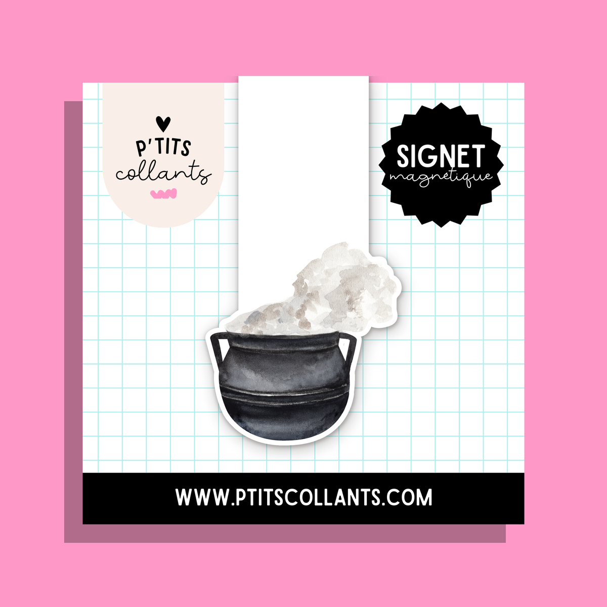 Chaudron · signet magnétique P'tits collants