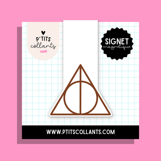 Symbole de relique · signet magnétique P'tits collants