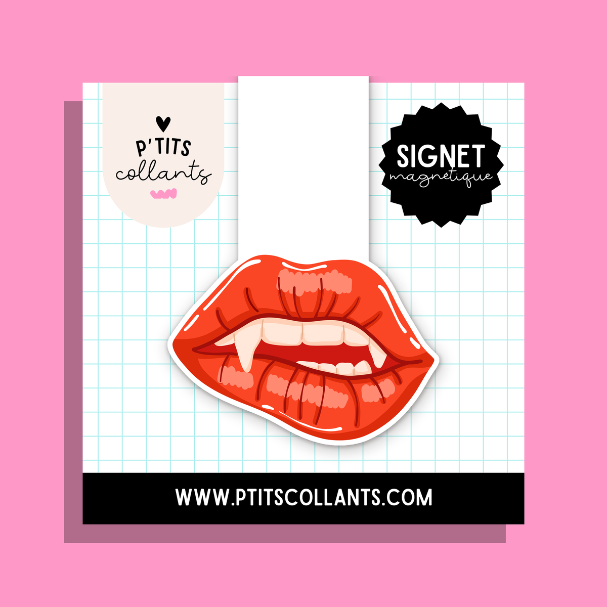 Royaume obscur — signet magnétique P'tits collants
