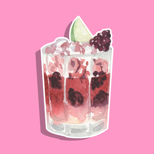 Bramble à l'Italienne — Collant Die-Cut holographique