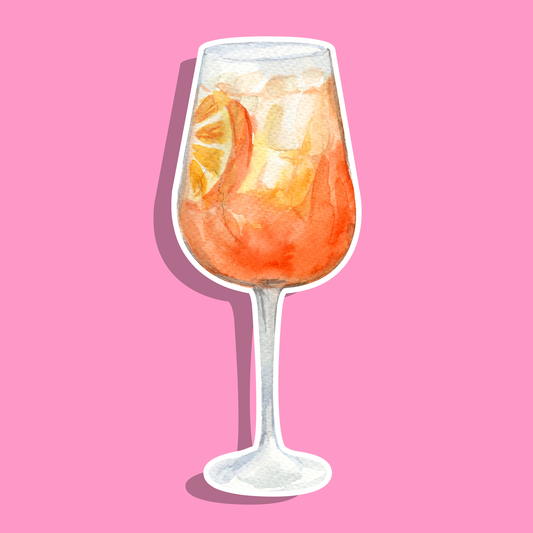 L'Aperol Spritz — Collant Die-Cut holographique