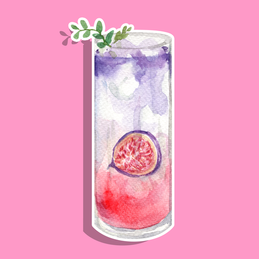 Rêverie au Thym — Collant Die-Cut holographique