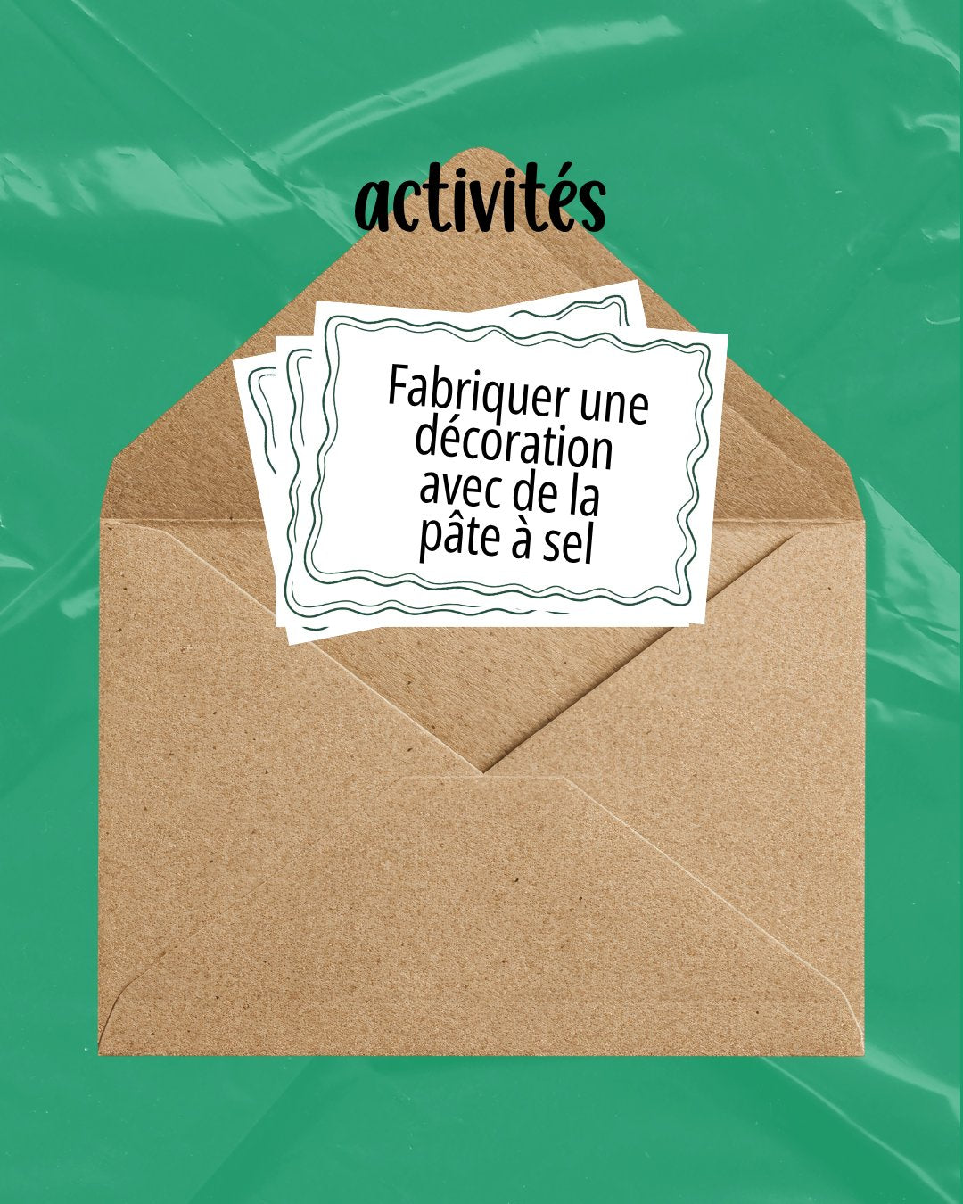 Cartes d'activités des Fêtes incluses dans la totale